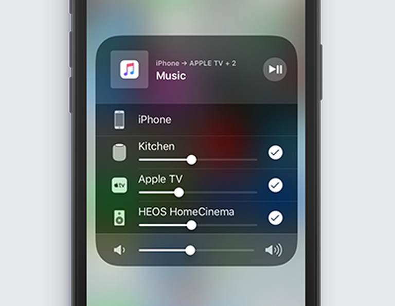 Apple phone display