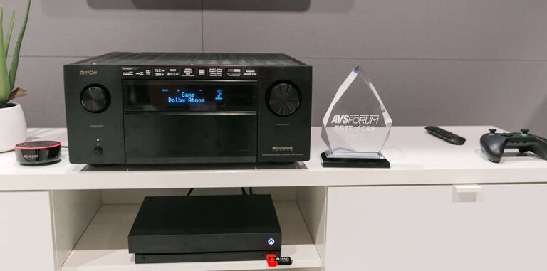 An AVR with an award