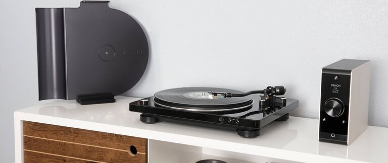 A turntable