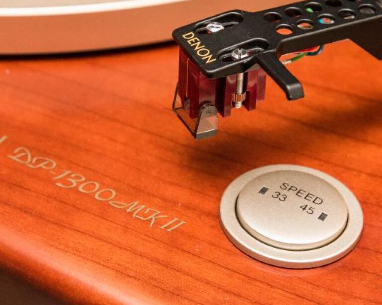 A turntable