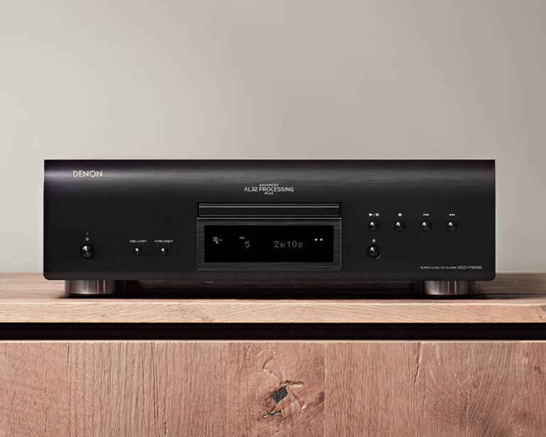 A CD player