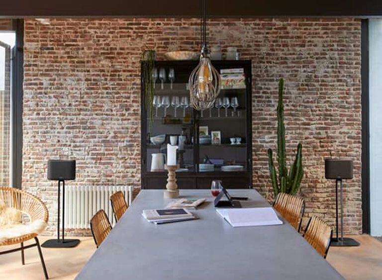 A house with Denon Home Speakers