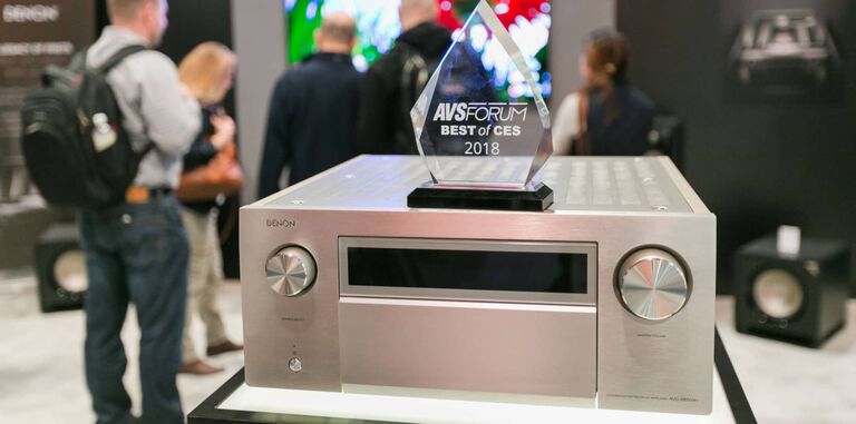 An AVR with an award