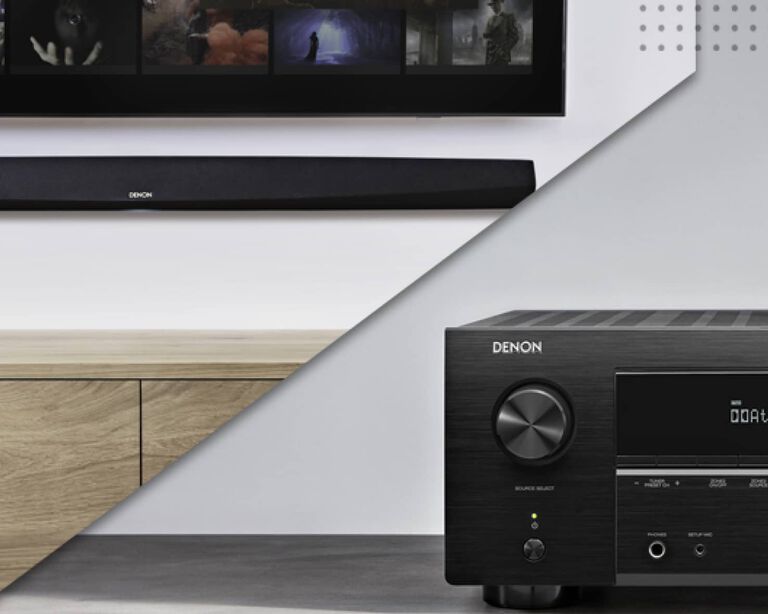 A Soundbar and AVR