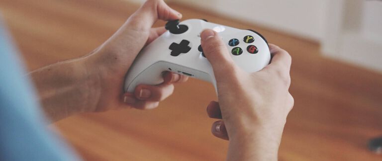 An Xbox controller