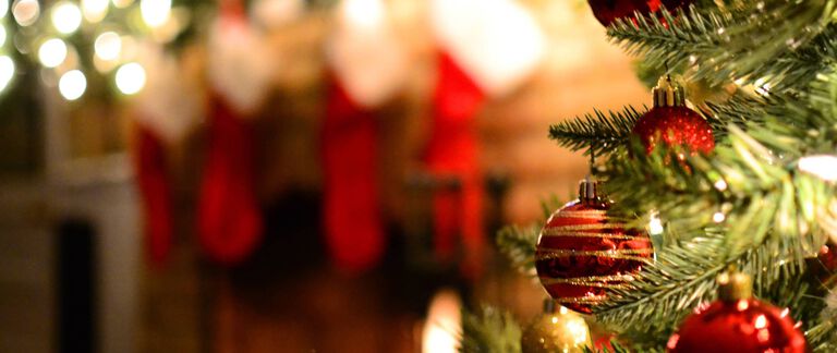 A Christmas tree
