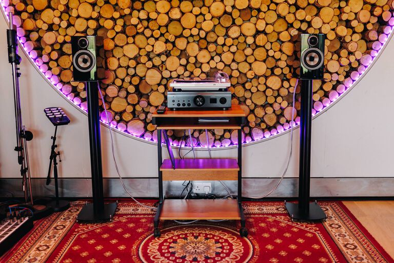 Speakers and an Amplifier