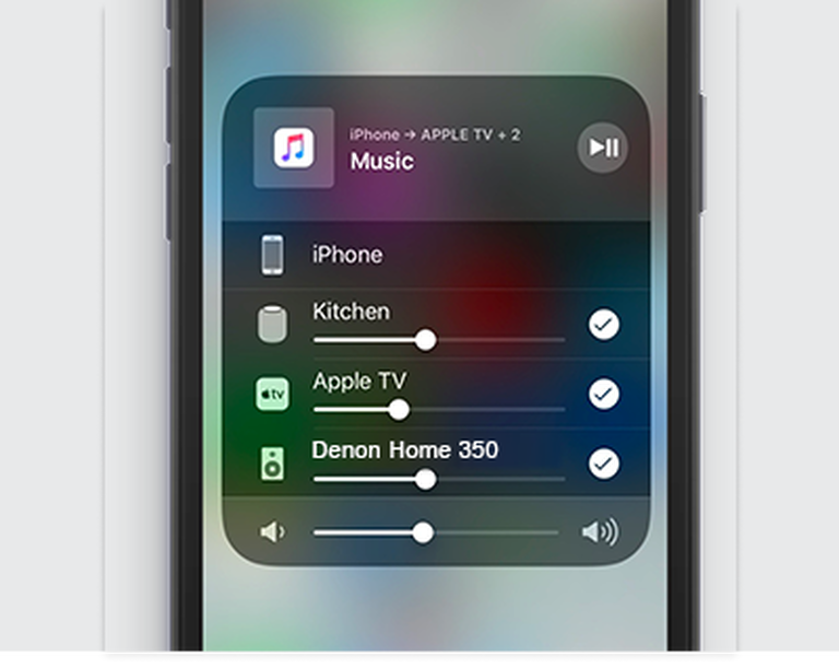 Apple phone display