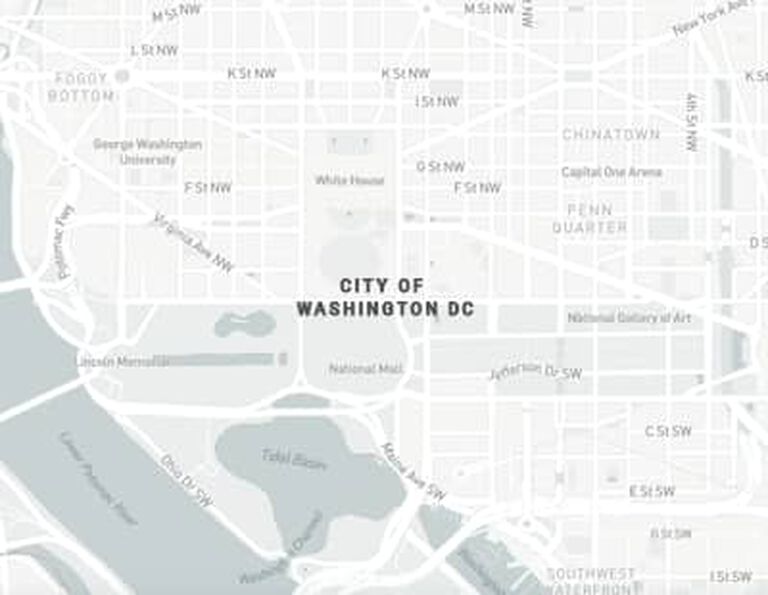 A picture of Washington DC