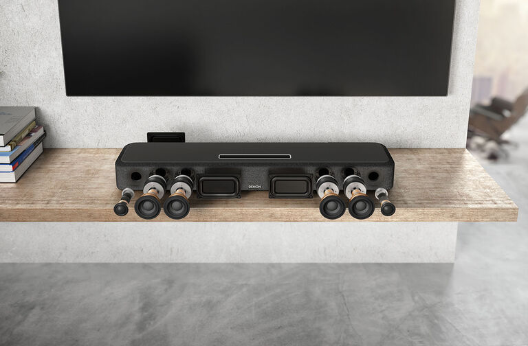 Inner parts of a Denon Sound Bar