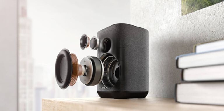 A Denon Home inner parts