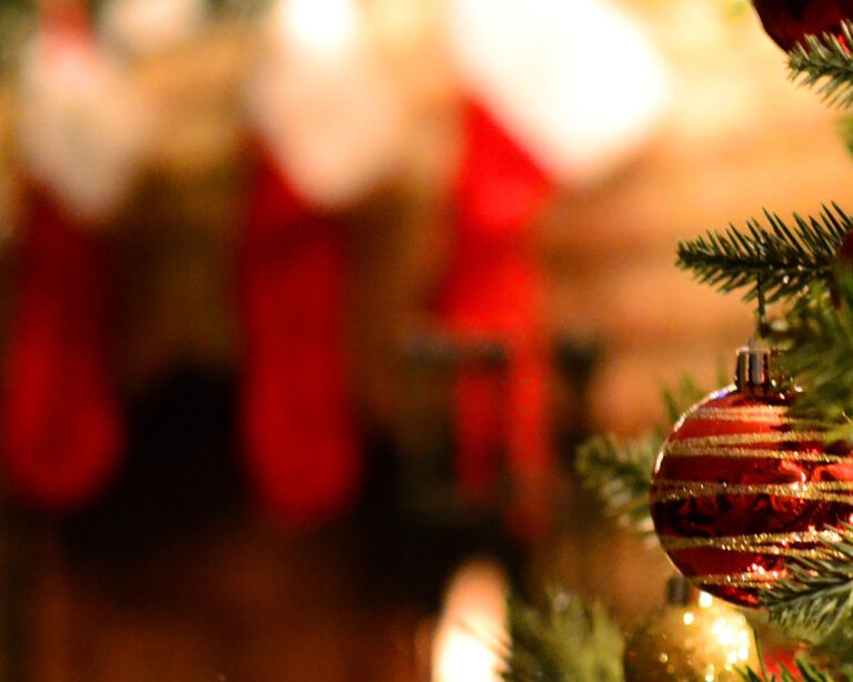A Christmas tree