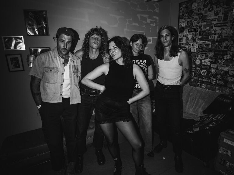 Full Flower Moon Band members standing together