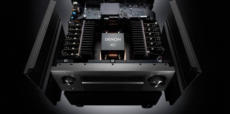 Inside of a Denon AVR