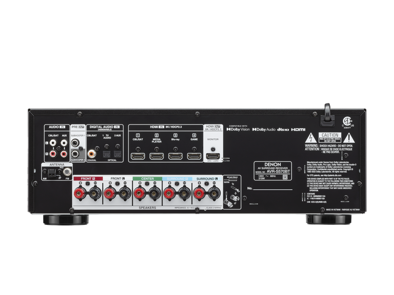 AVR-S570BT, Black, dynamic