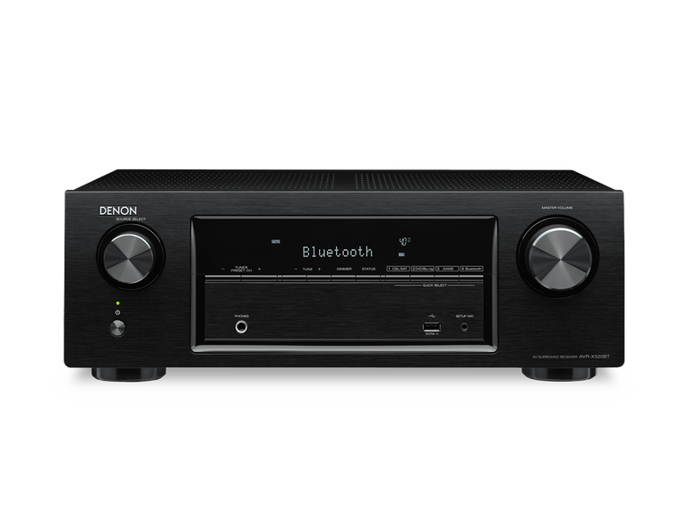 AVR-X520BT, Black, dynamic