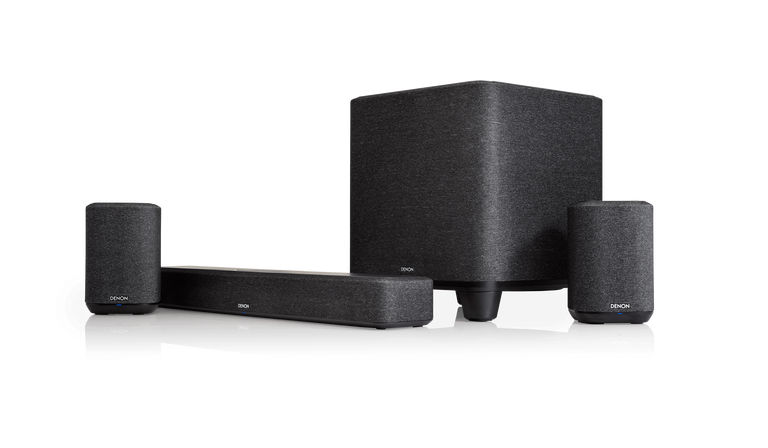 Denon Home Wireless 5.1 Home Theater System, Black, dynamic