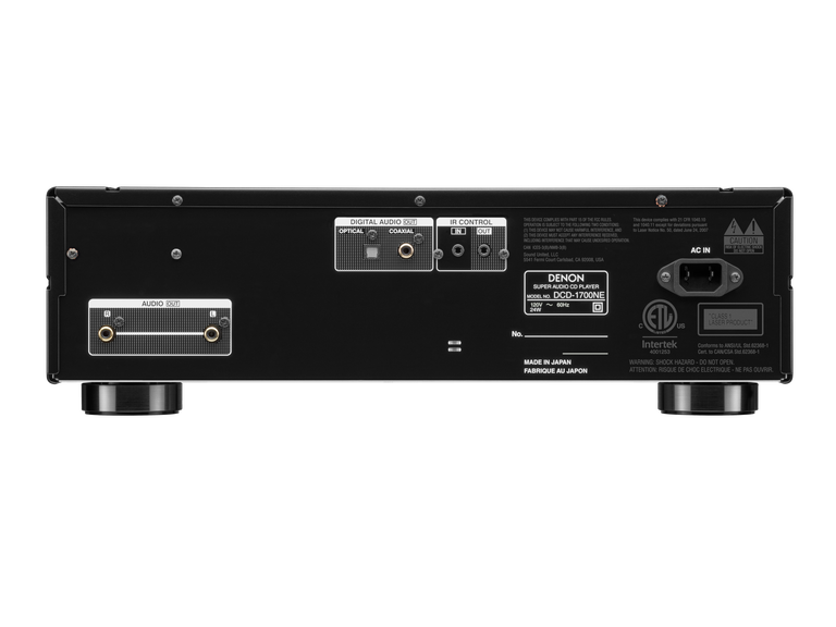 DCD-1700NE, Black, dynamic