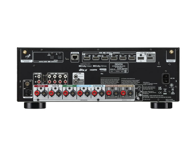 AVR-S970H, Black, dynamic