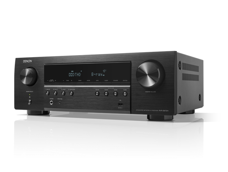 AVR-S670H, Black, dynamic