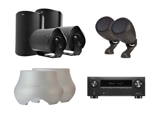 Atrium Outdoor 6.2-Channel System With AVR, , dynamic