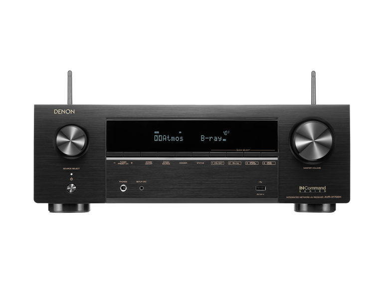 AVR-X1700H, Black, dynamic