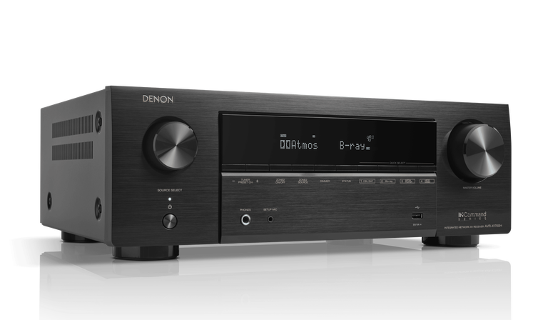 AVR-X1700H, Black, dynamic