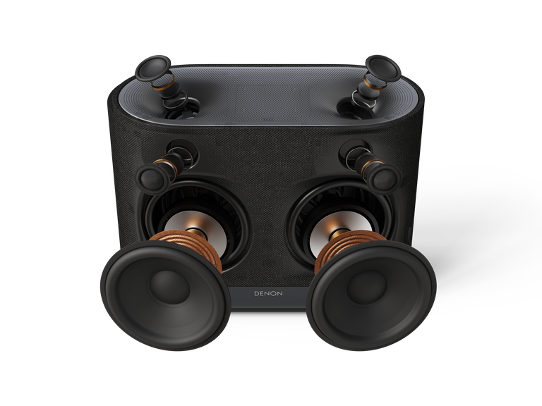 Denon Home 400, Charcoal, dynamic