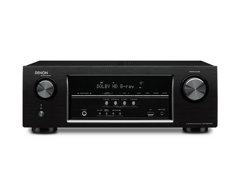 AVR-S500BT, Black, dynamic
