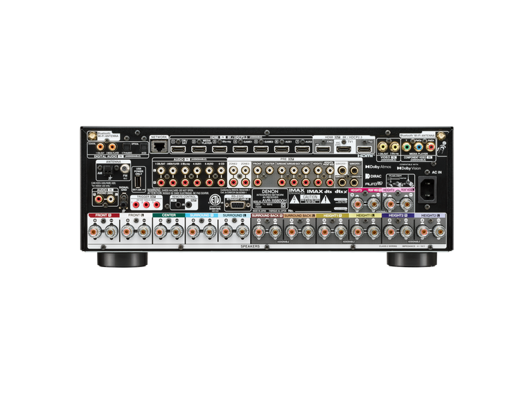 AVR-X6800H, Black, dynamic
