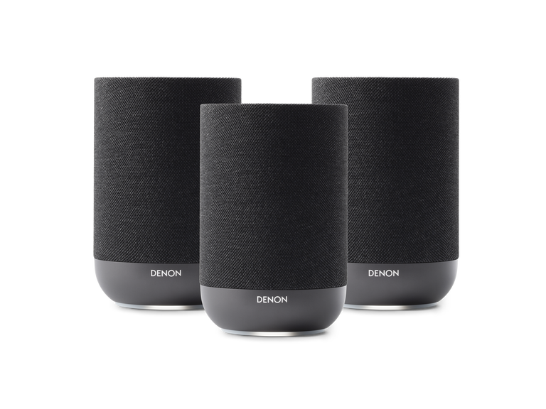 Denon Home 200 (3-Pack) Multi-room Bundle, Charcoal, dynamic