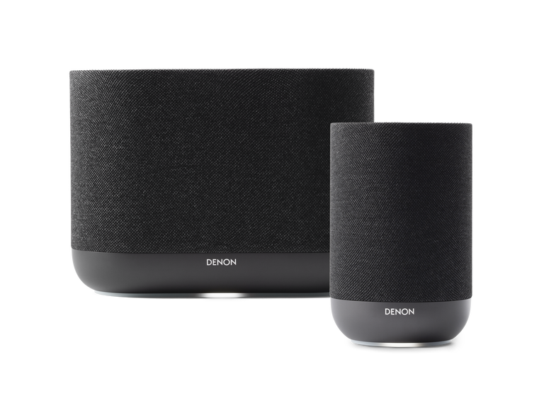 Denon Home 400 with Denon Home 200 Multi-room Bundle, Charcoal, dynamic