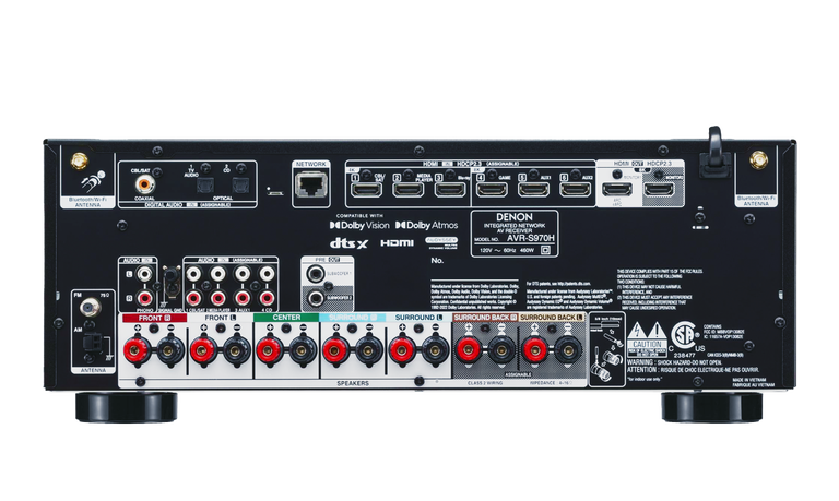 AVR-S970H, Black, dynamic