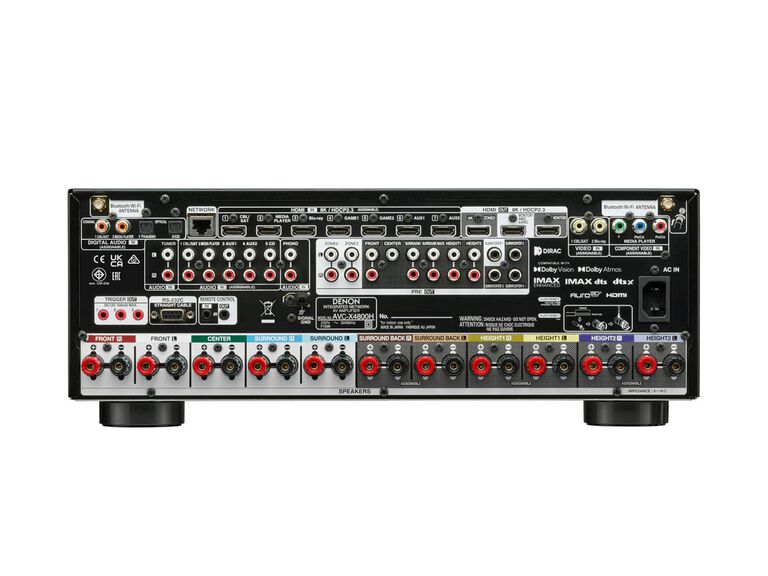 AVC-X4800H, Zwart, dynamic