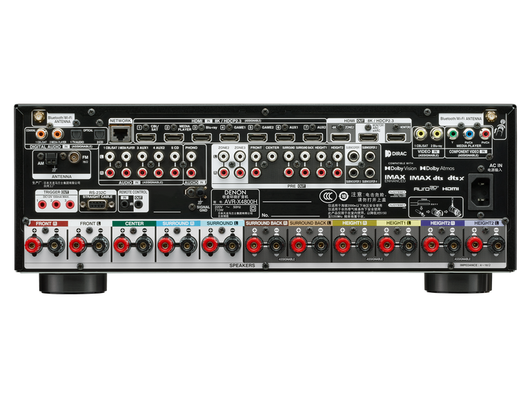 AVR-X4800H, 黑色, dynamic