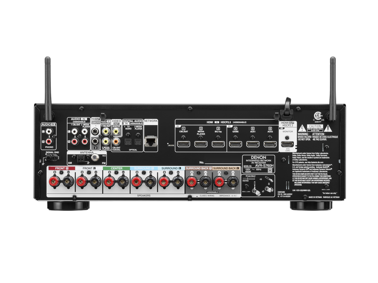 AVR-S760H, Black, dynamic