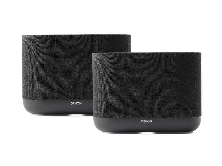 Denon Home 400 (2-Pack) Multi-room Bundle, Charcoal, dynamic
