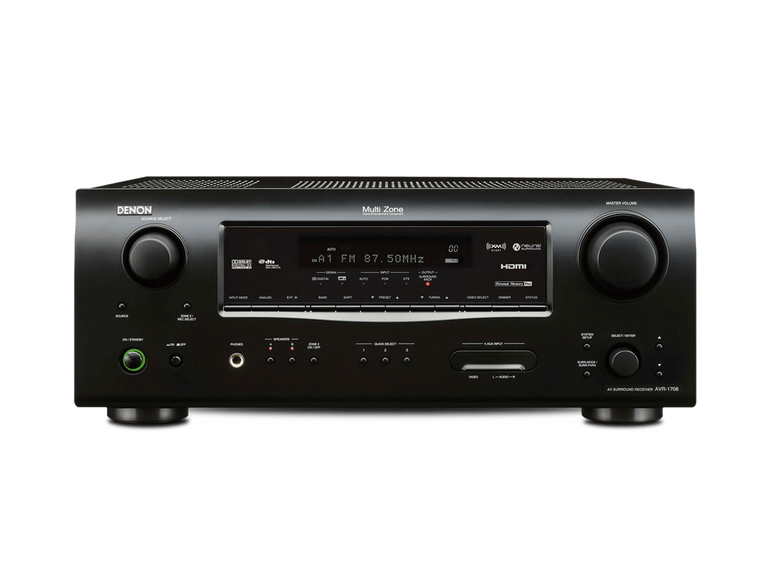 AVR-1708, Black, dynamic
