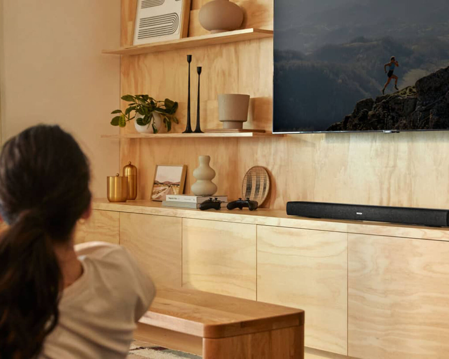 A Denon Home Sound Bar