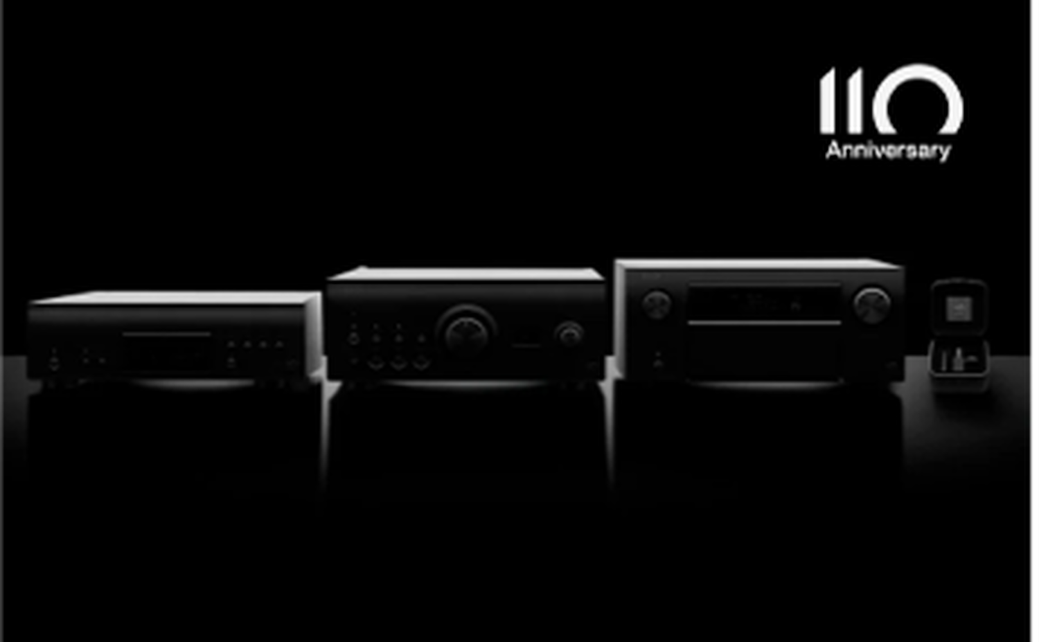 Denon Family of Products Showcasing 110 years of innovation