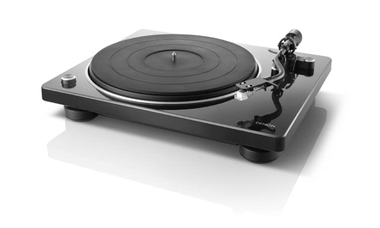 A turntable on a white background