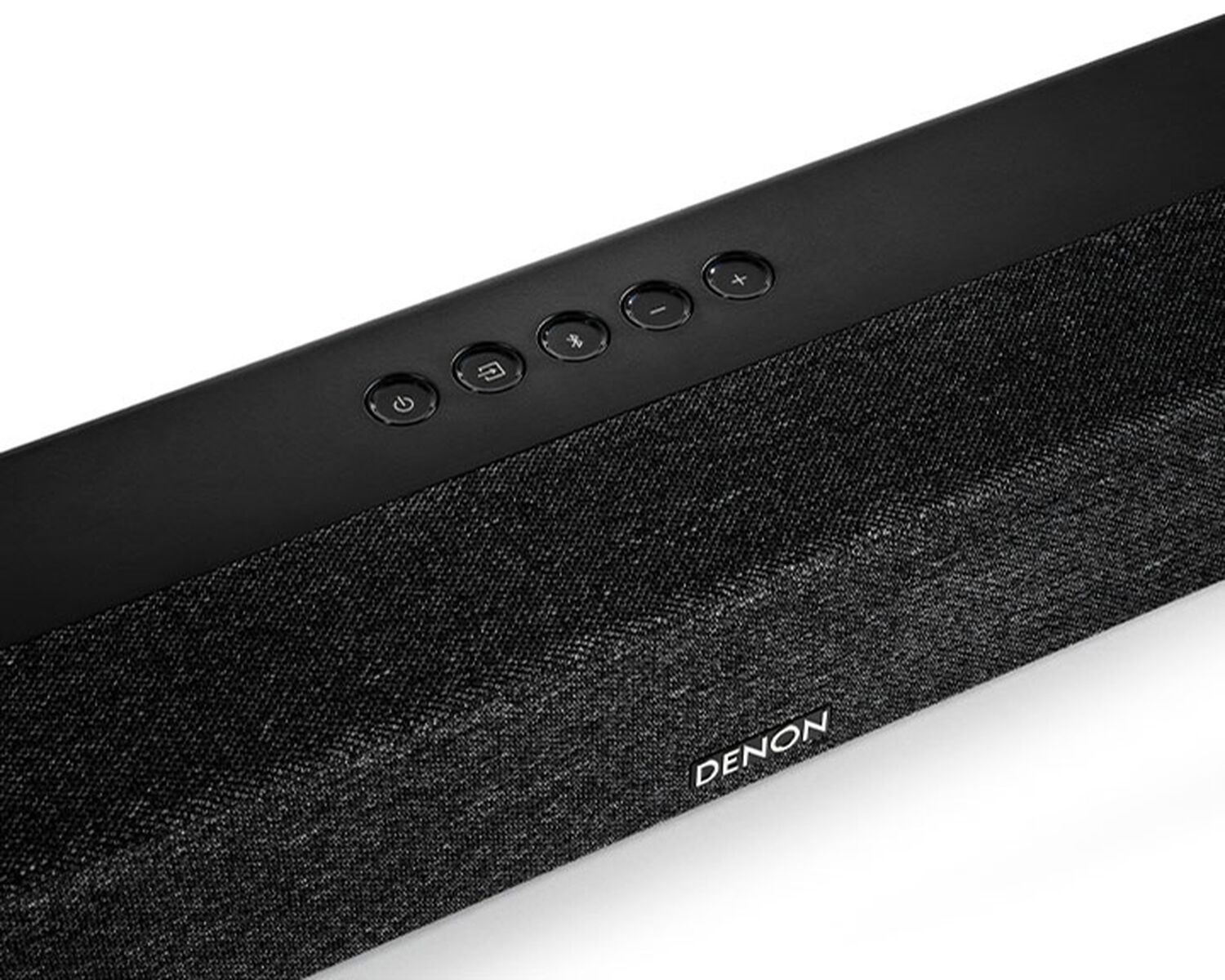 Controls of a Denon Sound Bar