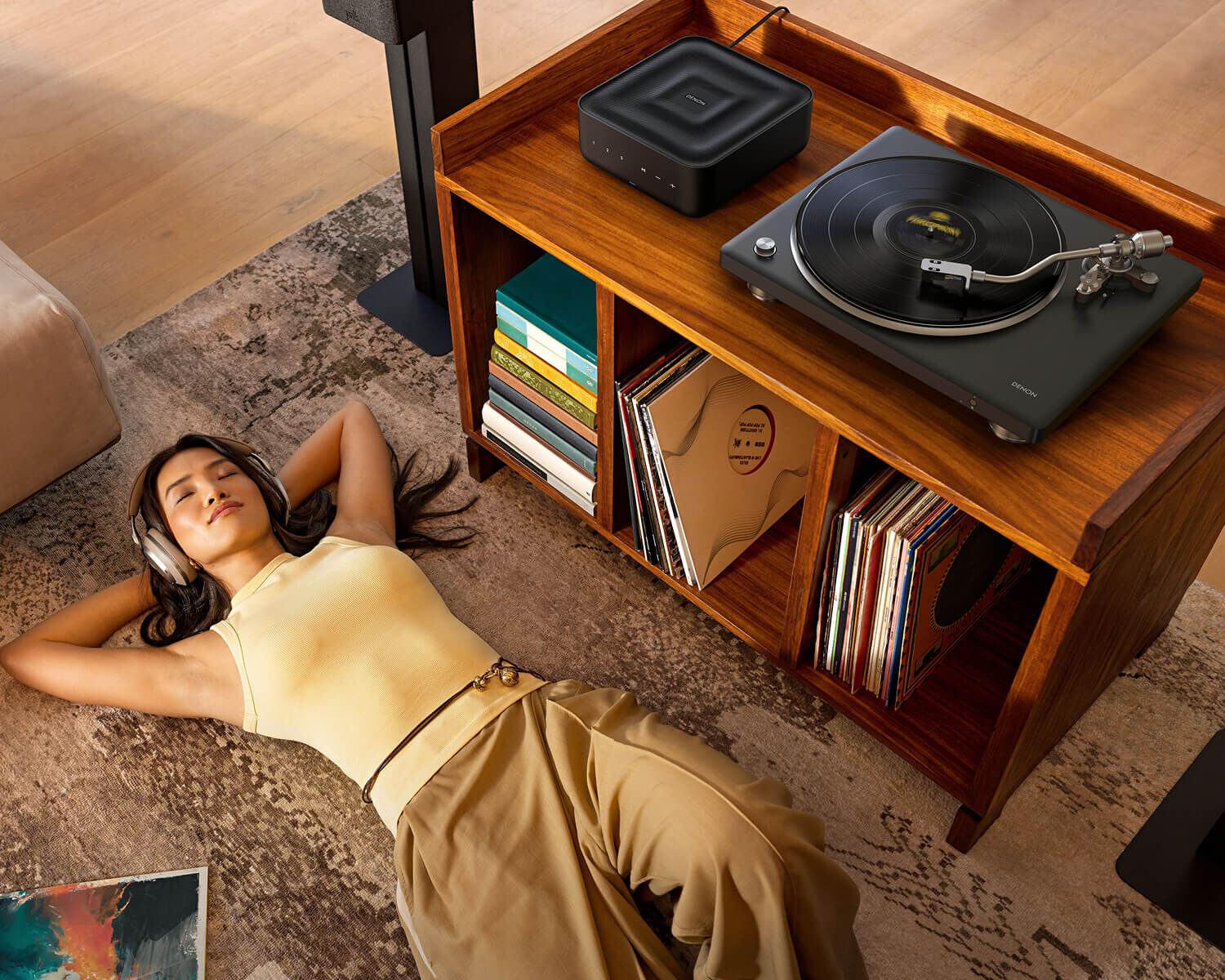 Listening to the DP-500BT
