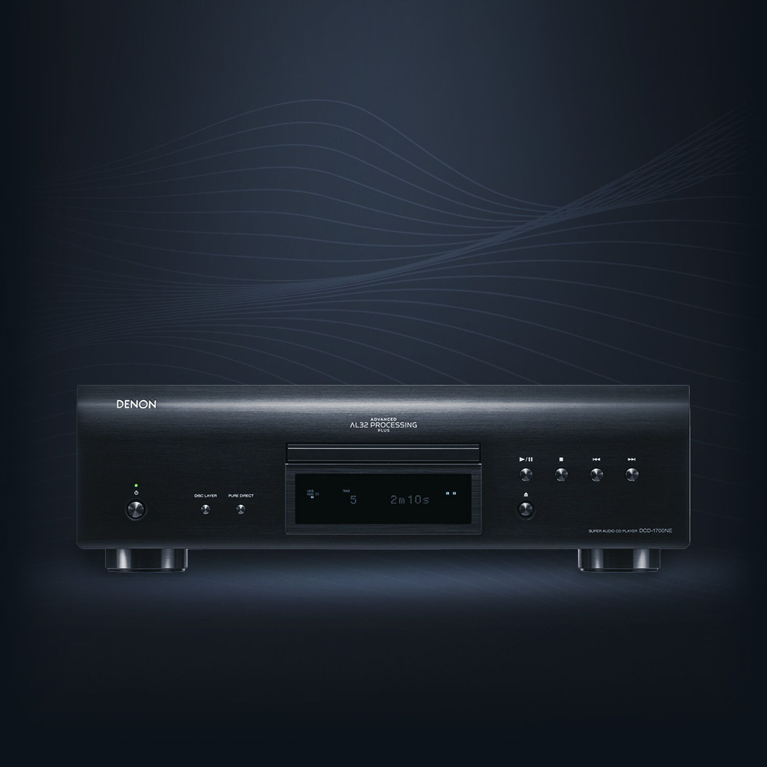 A CD player