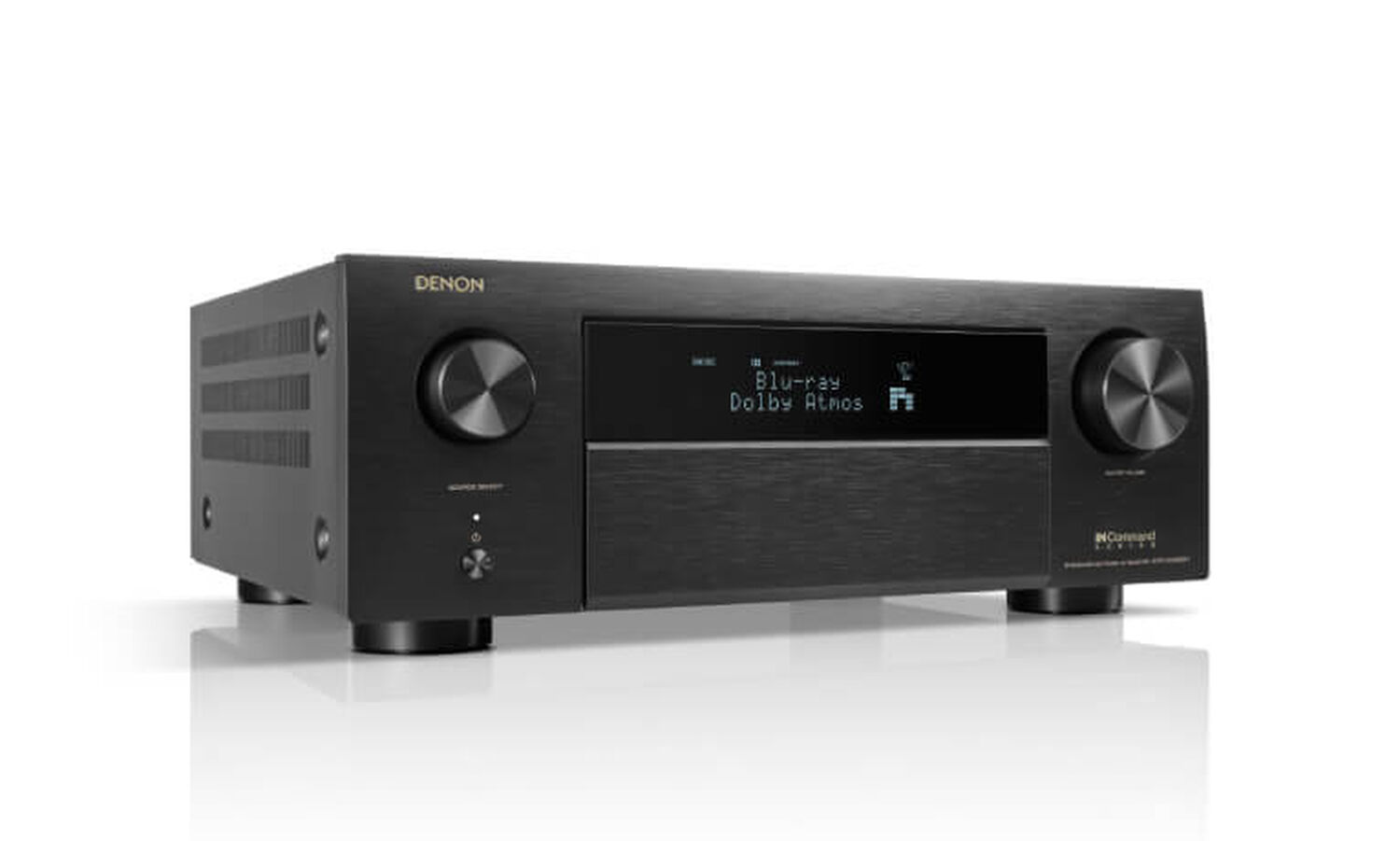 An Av Receiver on a white background