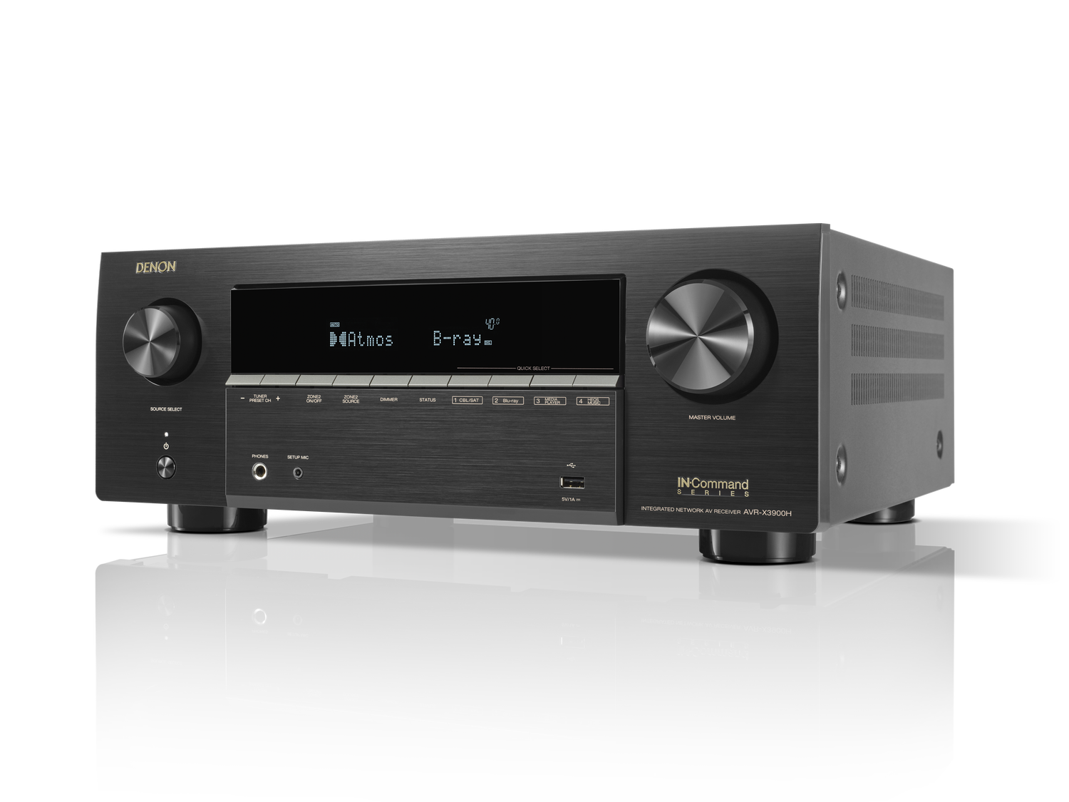 AVR-X3900H, Black, dynamic