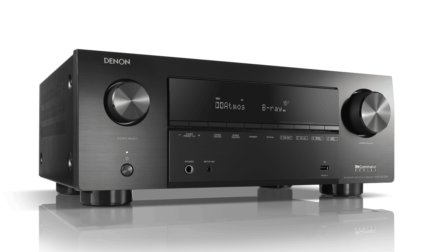 AVR-X2700H, 黑色, dynamic