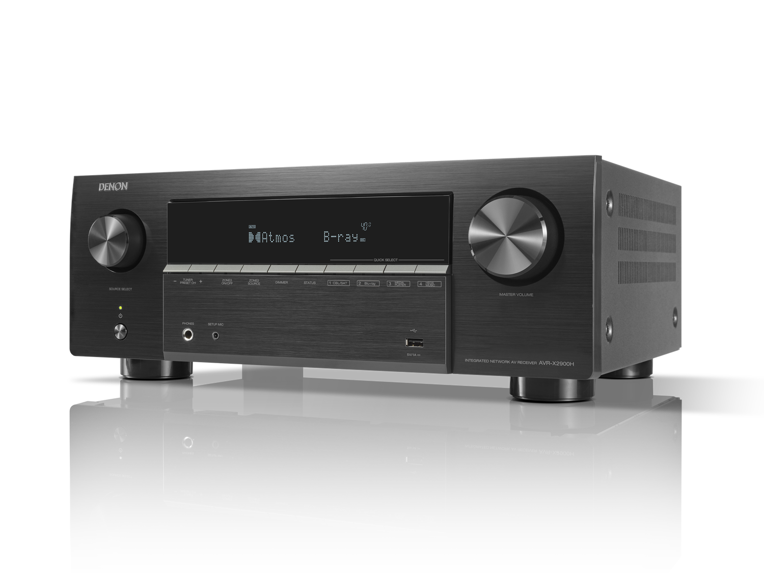 AVR-X2900H, Black, dynamic