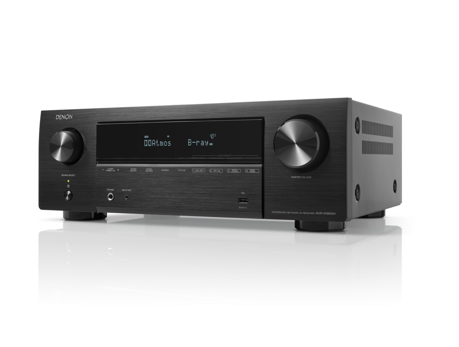 AVR-X1800H, Zwart, dynamic