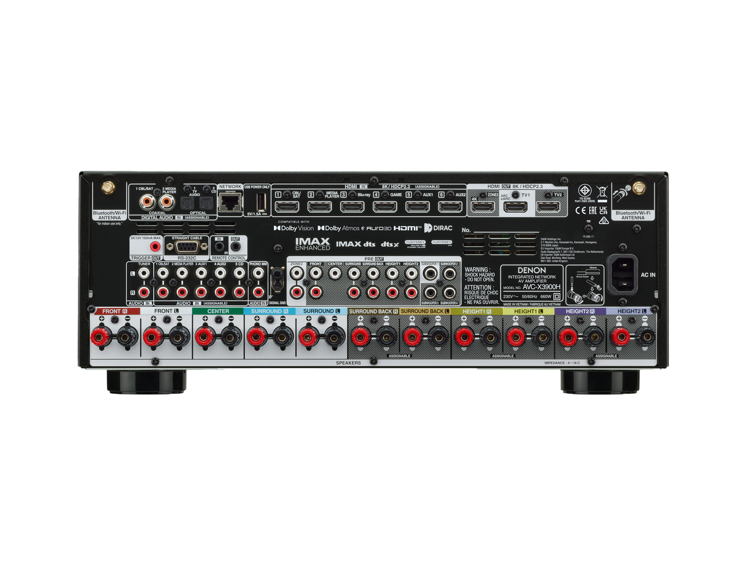 AVC-X3900H, Black, dynamic